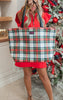 White Tartan Tote - Makeup Junkie Holiday Collab w/ Bad Habit*