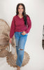 Urban Puff Sleeve Ribbed Top