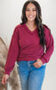 Urban Puff Sleeve Ribbed Top