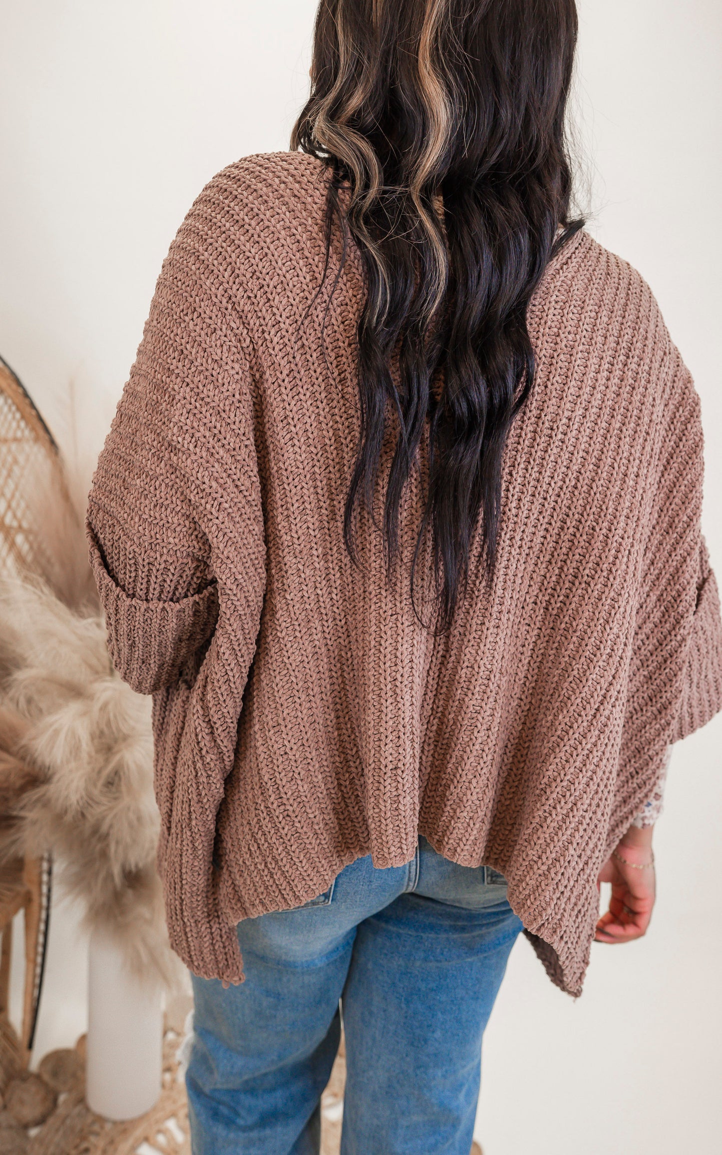 Boho Long Sleeve Sweater Cardigan | POL