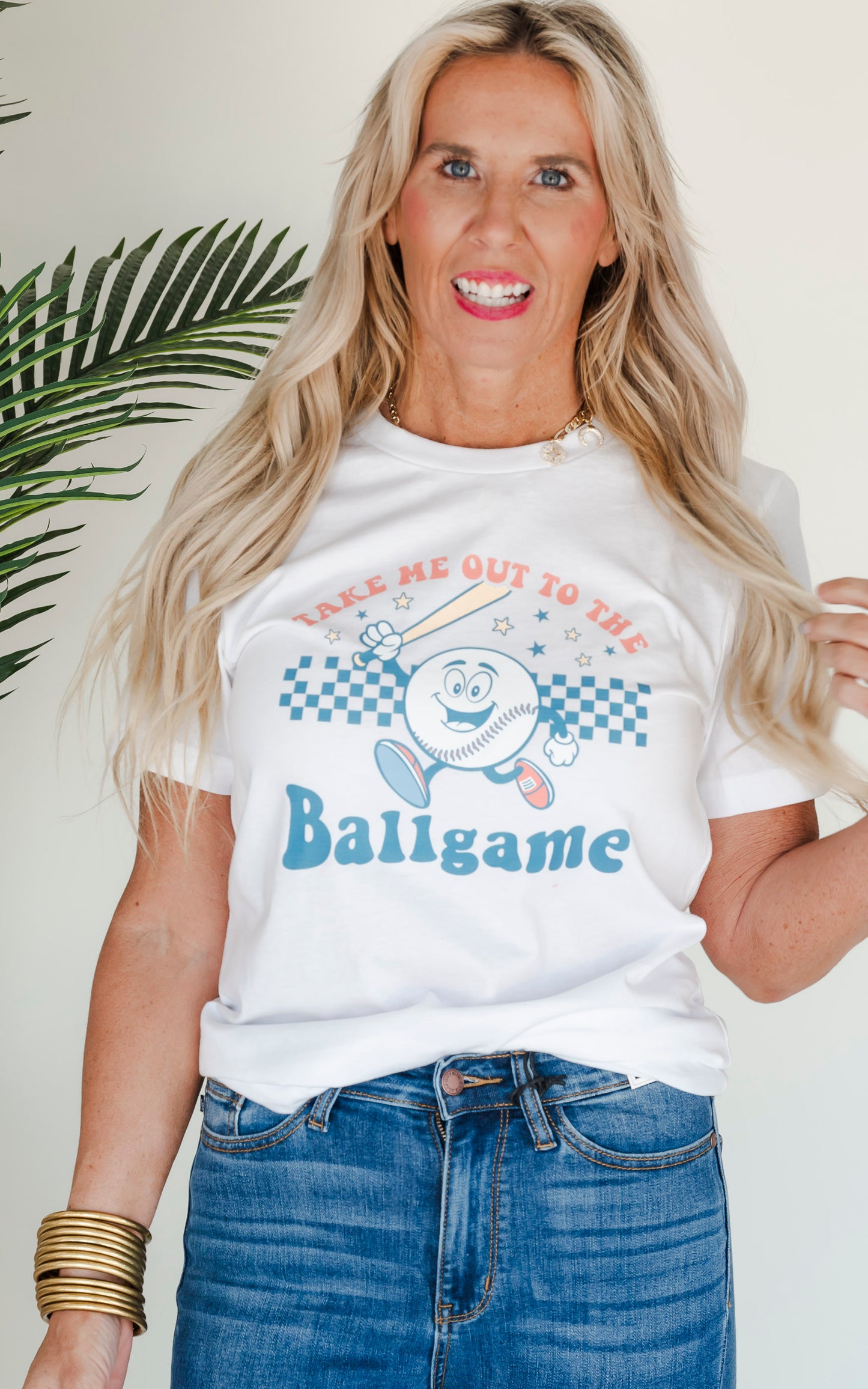 Classic Take Me Out to the Ballgame Graphic T-shirt