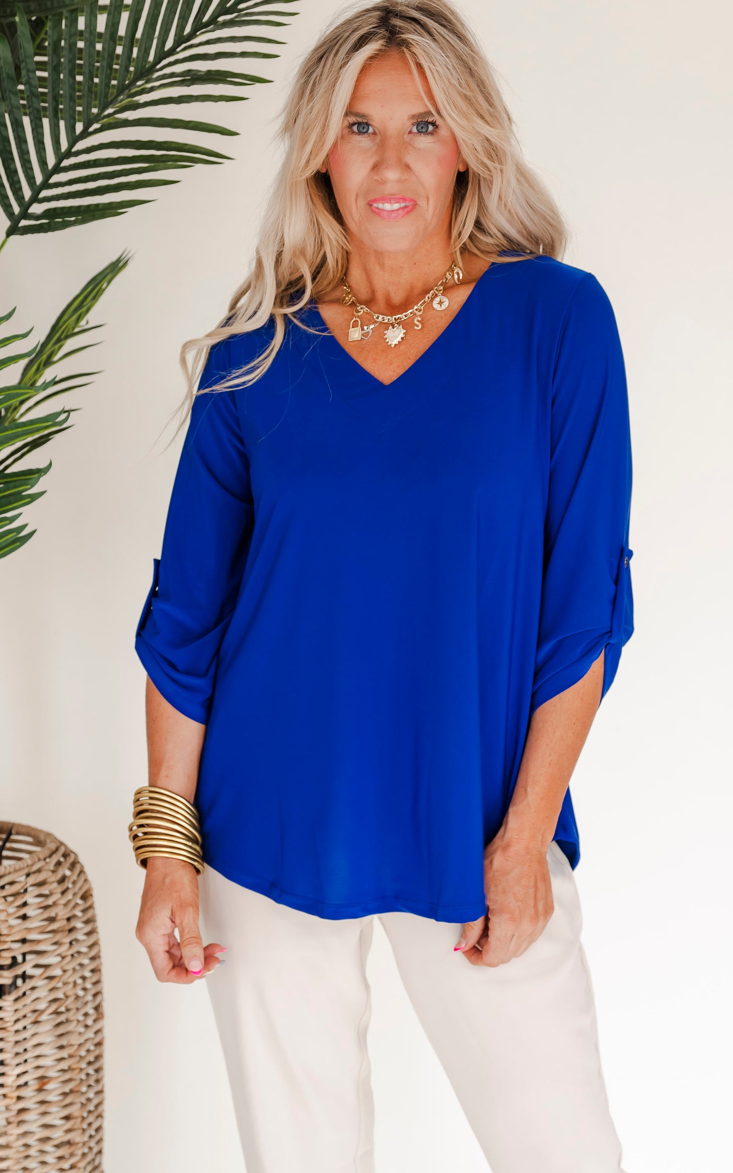 Simply Beautiful Gabby Blouse Top - Final Sale