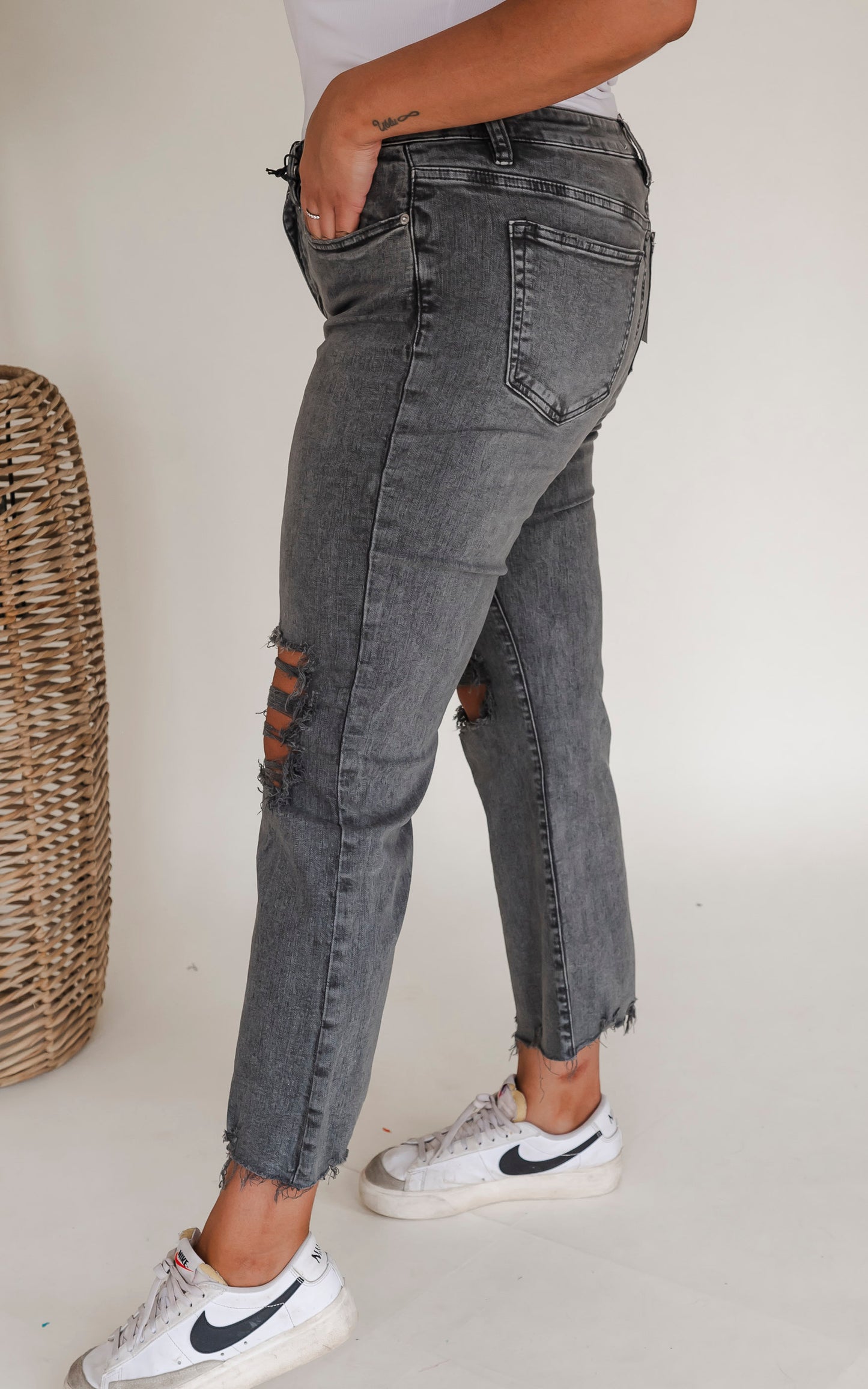 Mica - The Marlowe High Rise Vintage Flare Denim Jeans