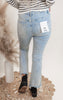 MICA | The Dodger Blue High Rise Crop Flare Denim Jean**DEAL-COUPON EXCLUDED