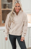 Micro Sherpa Quarter Zip Jacket | RAE MODE *PREORDER ITEM*