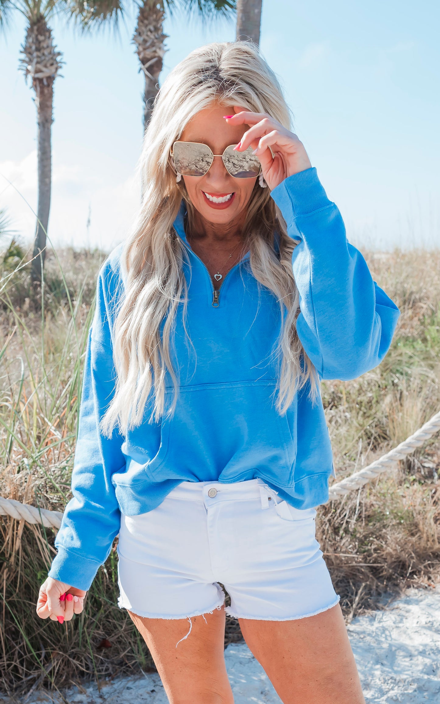 Cloud Fleece Quarter Zip Sweatshirt - Final Sale