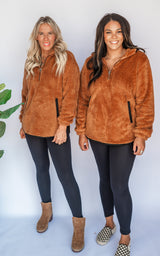 The Teddy Sherpa Pullover by Salty Wave