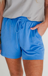 Always Right String Detailed Stretch Shorts * New Colors* - Final Sale