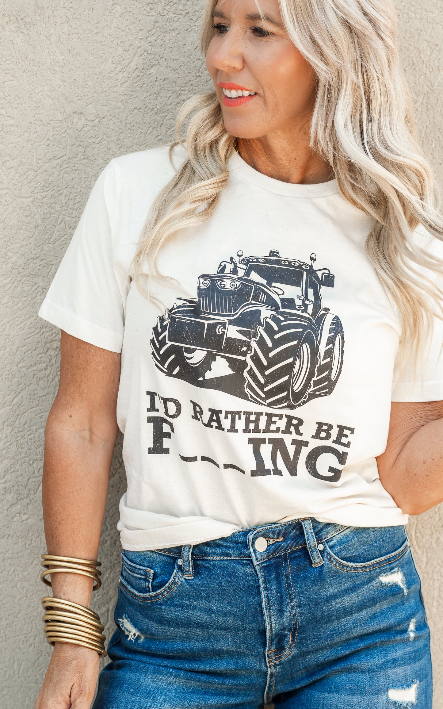 I'd Rather Be F_ _ _ _ ING Graphic T-shirt