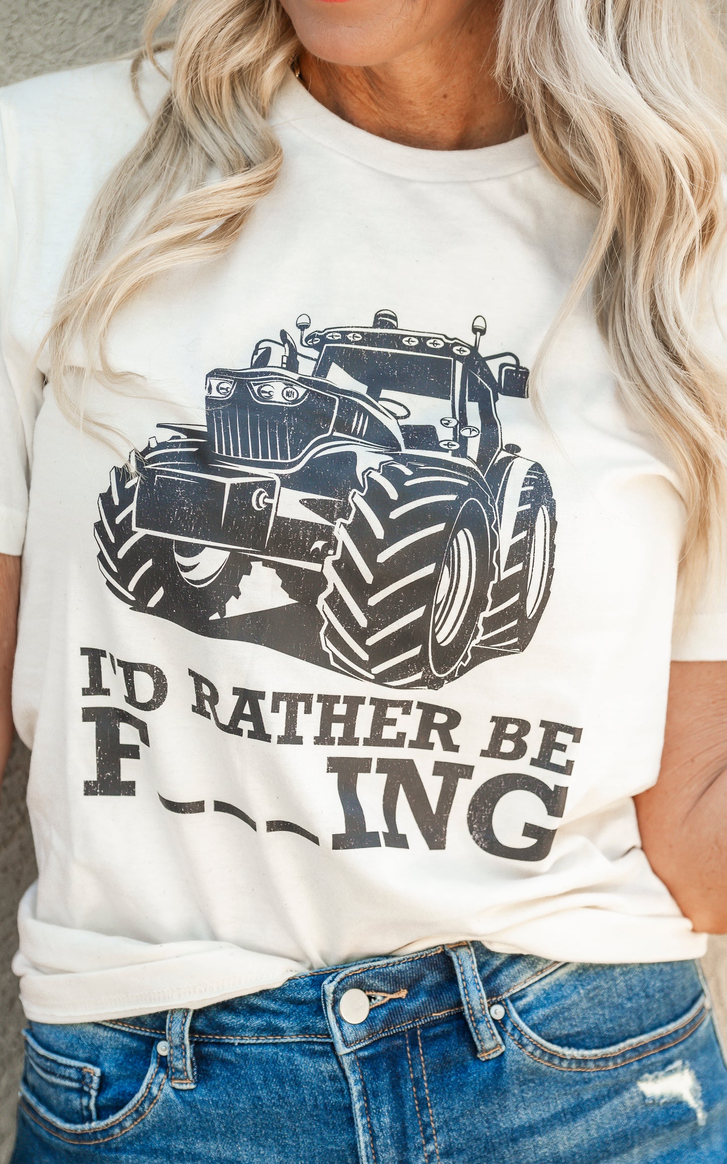 I'd Rather Be F_ _ _ _ ING Graphic T-shirt