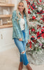 Forever Favorite Plaid Shacket in Green Blue #9 | Salty Wave  **START SHIP DATE: DEC 1ST**DEAL-COUPON EXCLUDED