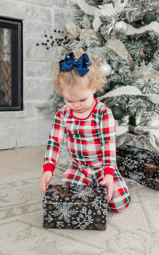 Kid's Mansfield Plaid Pajamas