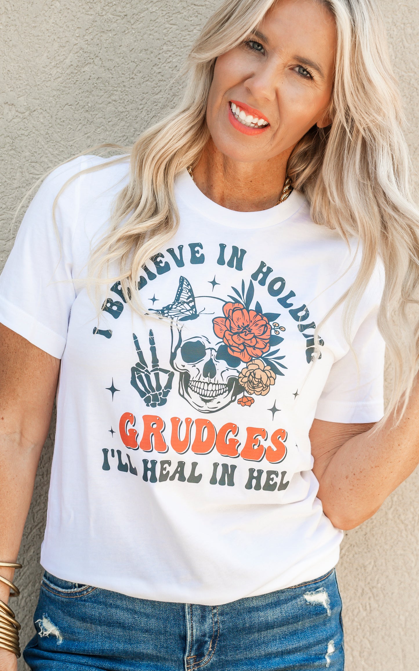 I Believe in Holding Grudges Snarky Graphic T-shirt