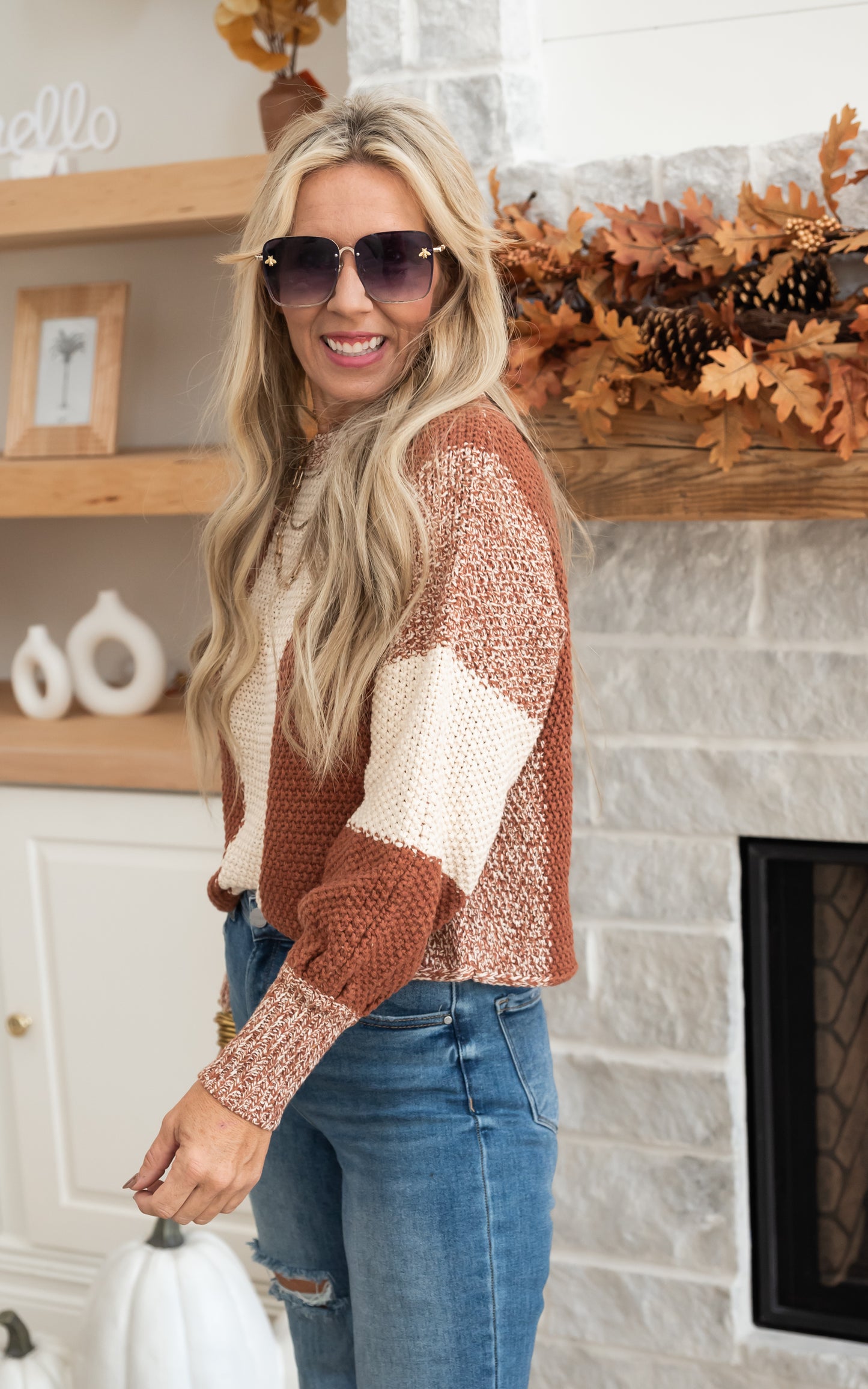 Harvest Hues Sweater