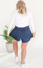 Flowease Smocked Waist Shorts | Mono B