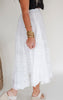 Capri Sun Soaked Lace Maxi Skirt