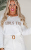 Girls Trip Lightweight Soft Sweater Top