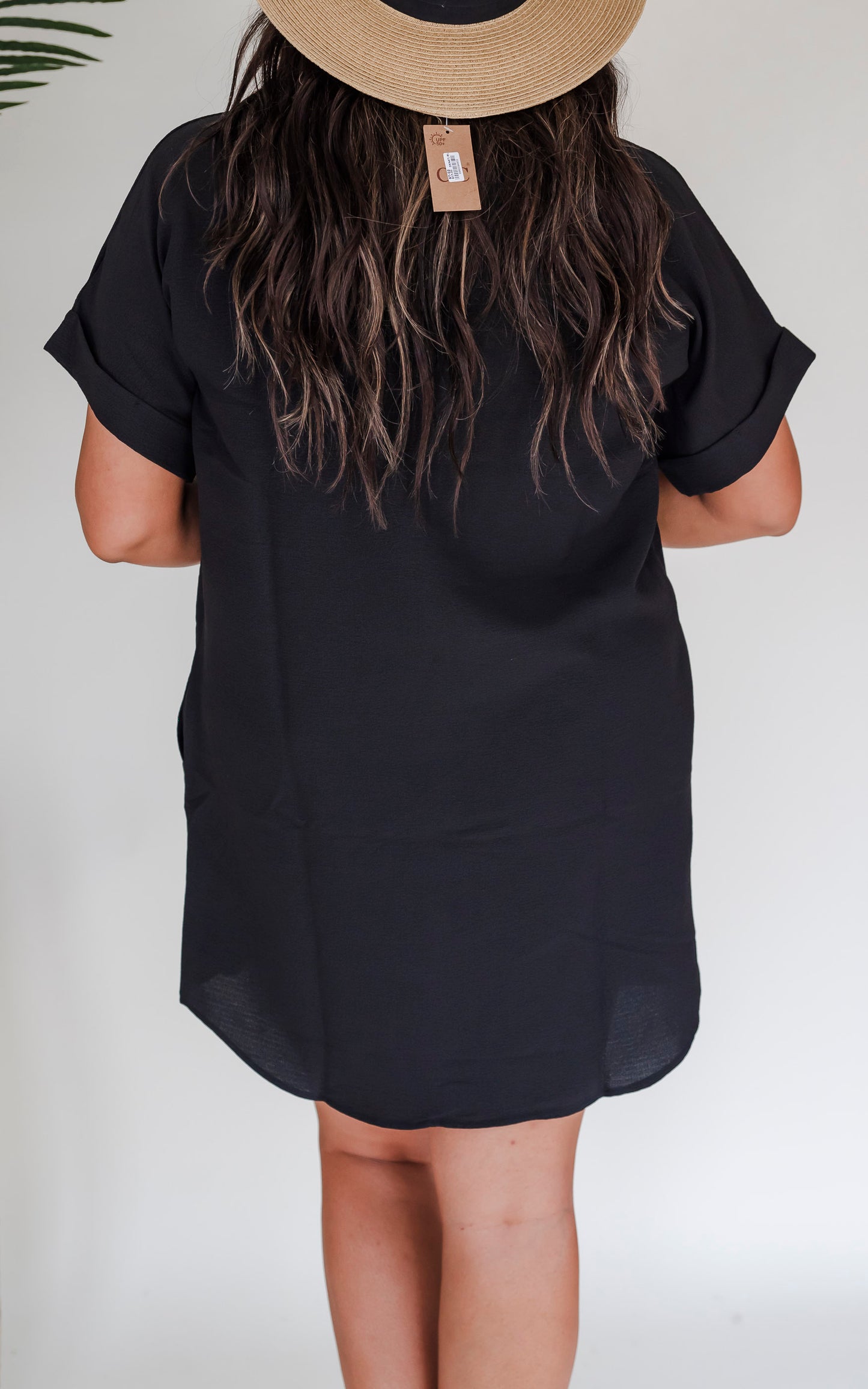 Doing all the Things Button Down Short Sleeve Shirt Dress