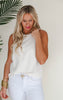 ivory cami tank top 