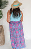 Paisley Printed High Waisted Woven Skirt - Final Sale