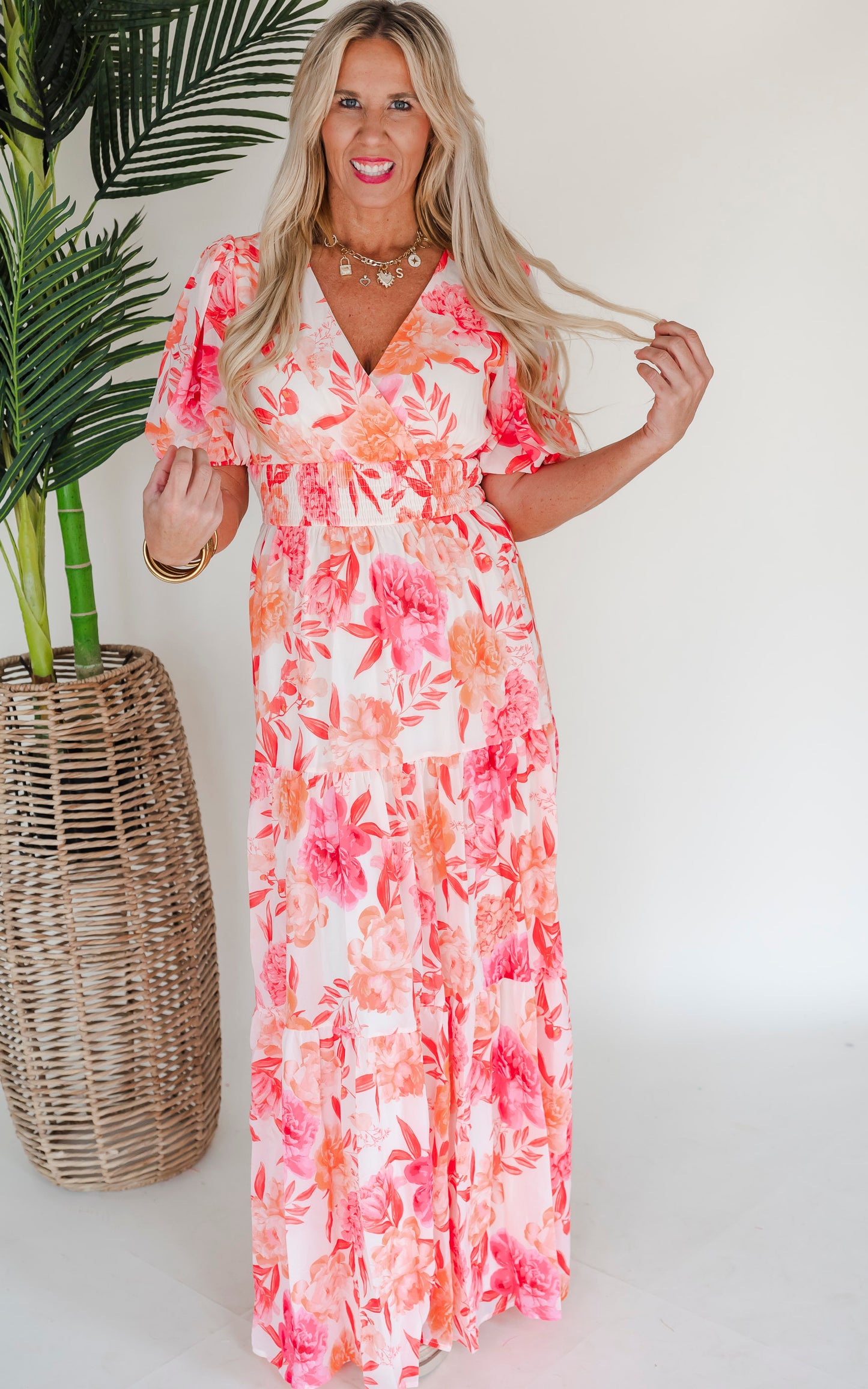 Sorrento Sunsets Printed Woven Maxi Dress - Final Sale