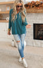 TEAL SWEATER 