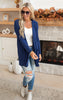 navy slouchy cardigan 