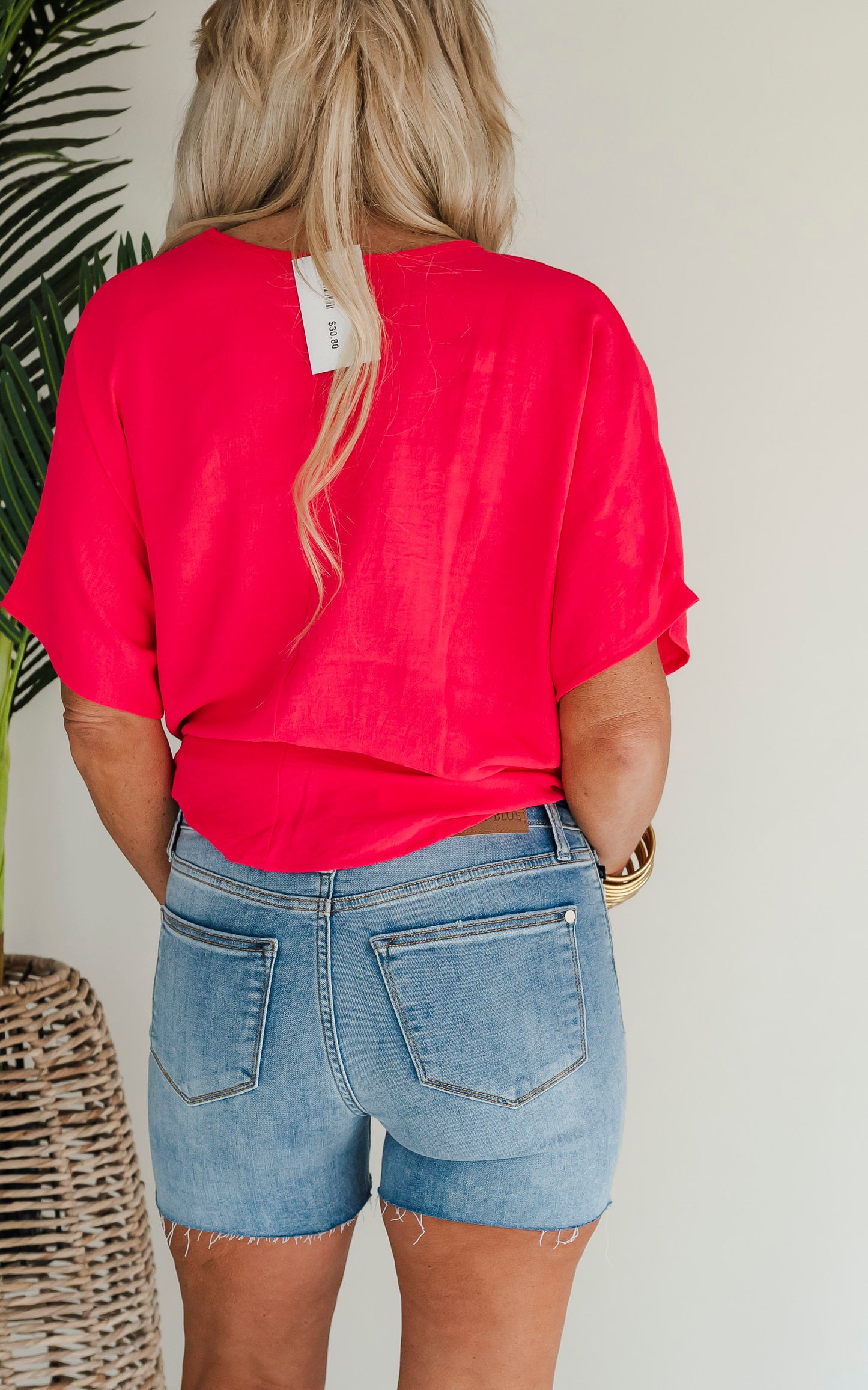 The Jenna Mid-Rise Cut Off Denim Shorts (REG/CURVY) | Judy Blue - Final Sale