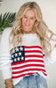 God Bless USA America Flag Sweater - DEAL