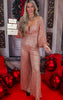 Rose Gold Sequin Jumpsuit