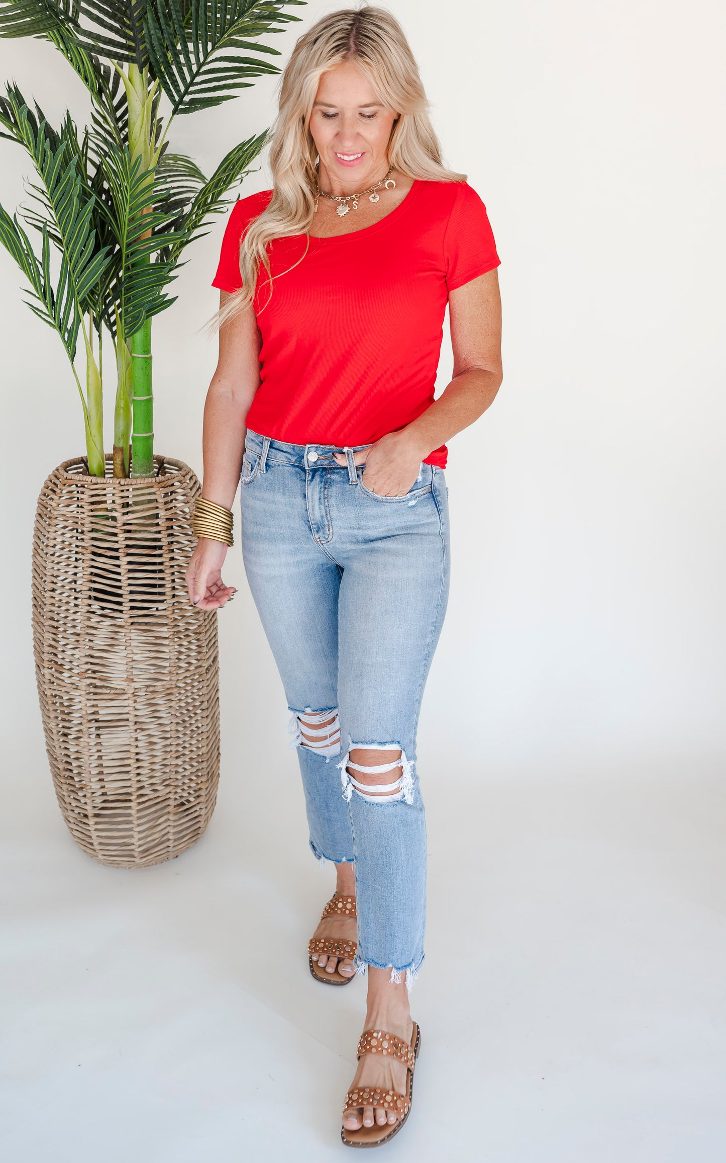 LOVERVET | Miracles High Rise Kick Flare Denim Jeans