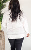 The Melanie Brushed Melange Hacci Oversized Sweater - Final Sale