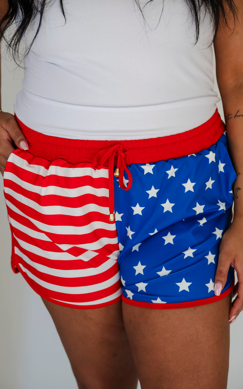 All American Drawstring Everyday Shorts 