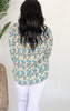 The Lizzy Floral Whisper Floral Blouse Top - Final Sale