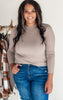 Ribbed Relax Fitted Long Sleeve Top - Final Sale