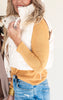 Ribbed Relax Fitted Long Sleeve Top - Final Sale