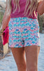 Ombre Seashells Perfect Everyday Chino Shorts by Salty Wave