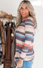 Autumn Hues Striped Long Sleeve Top - Final Sale