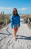 The Ava Everyday Blue Hoodie by Salty Wave