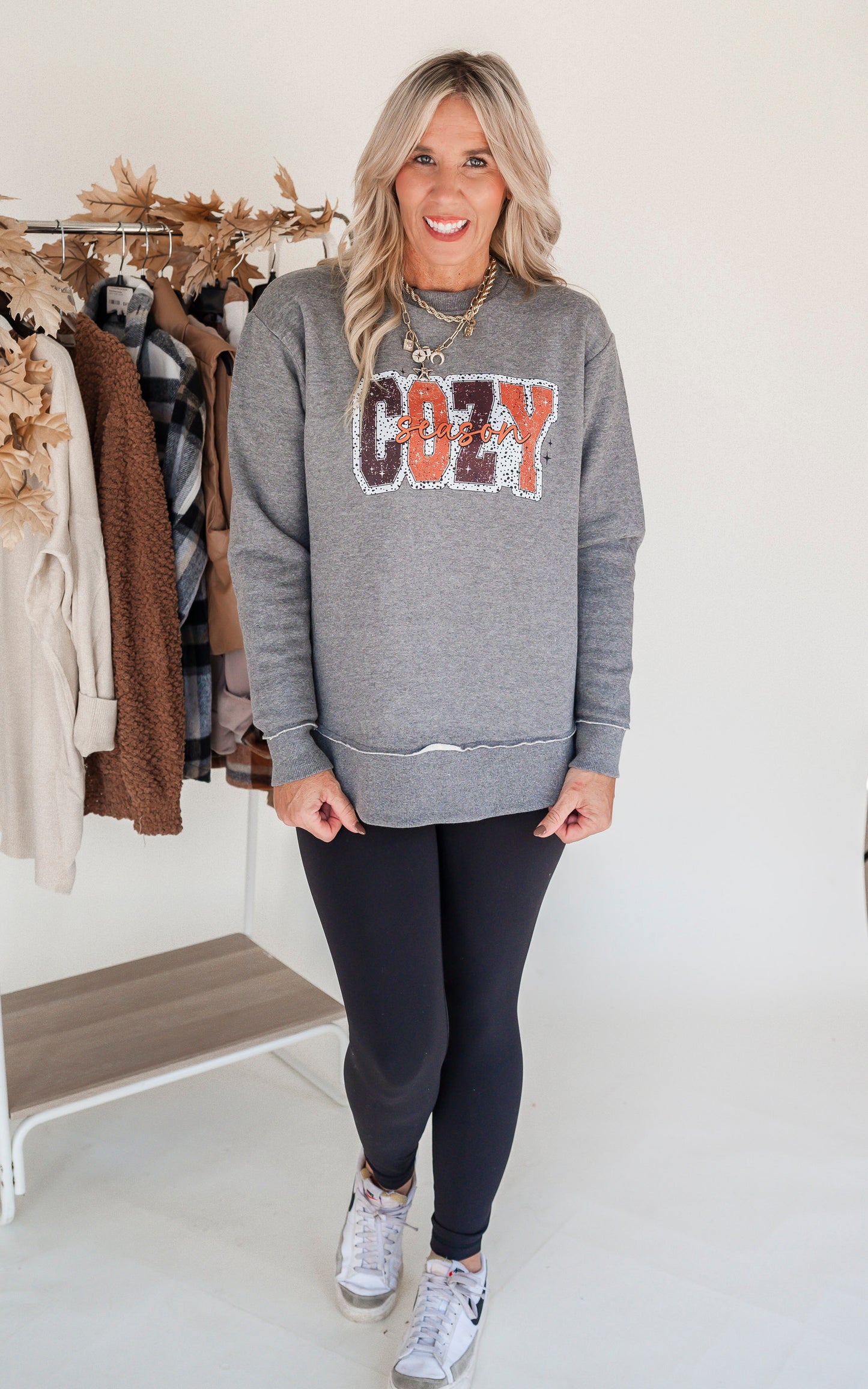 Cozy Season Graphic Sweatshirt