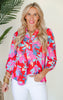 The Lizzy All I Need Floral Blouse Top