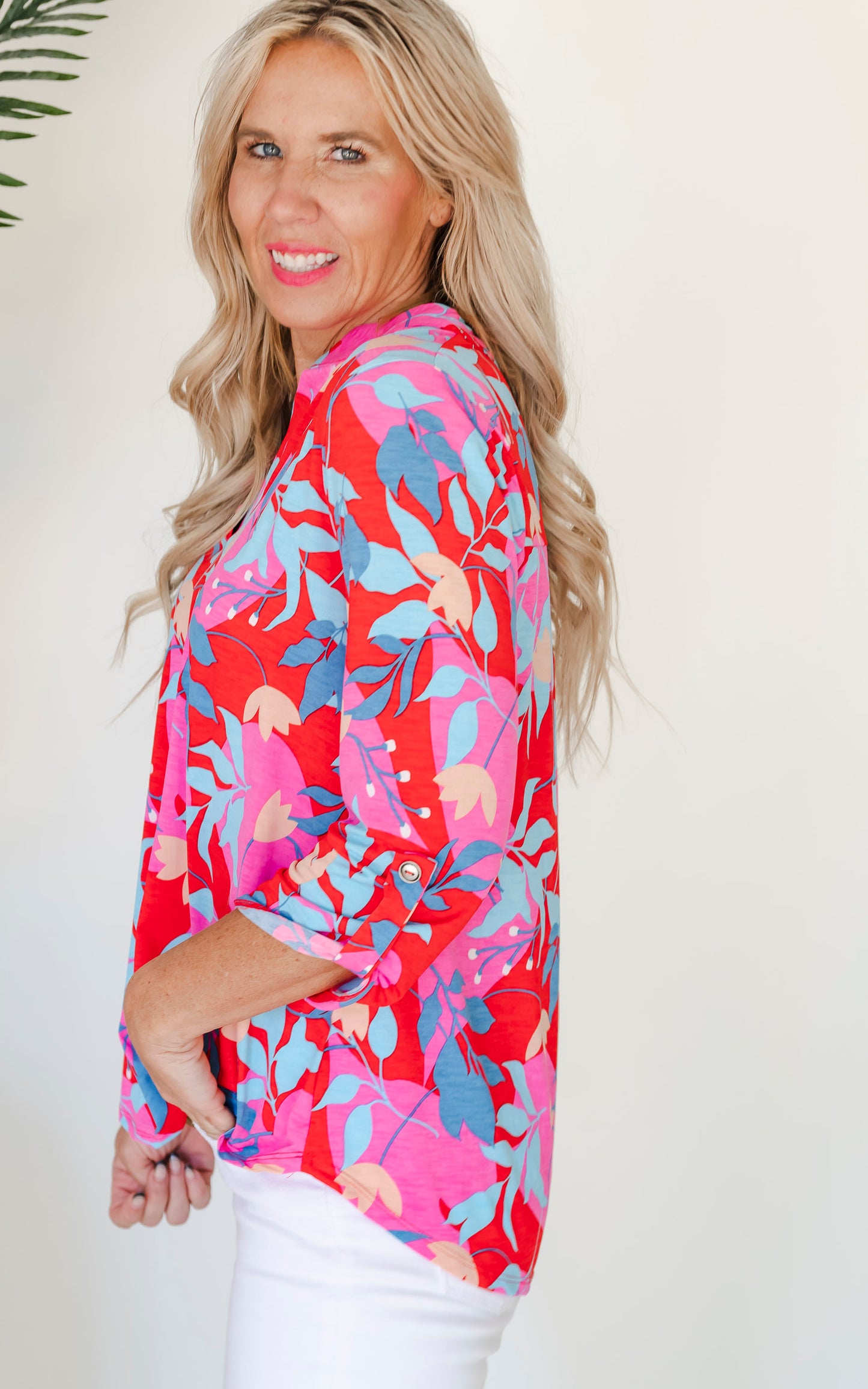 The Lizzy All I Need Floral Blouse Top