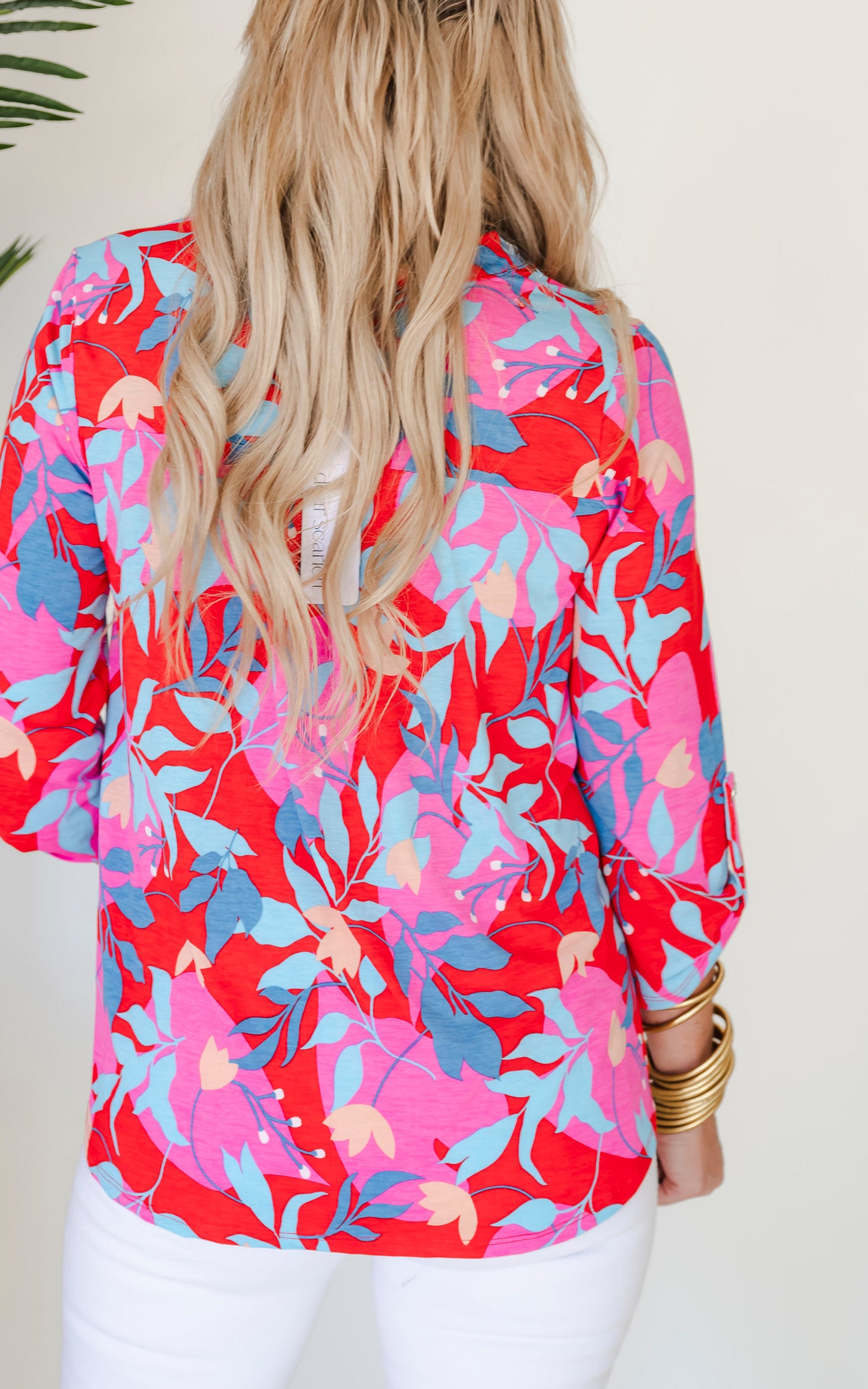 The Lizzy All I Need Floral Blouse Top