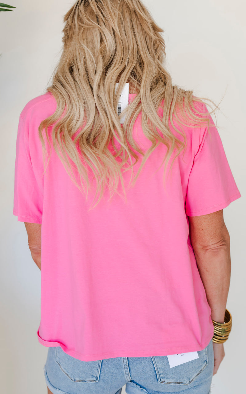 Square Neck Short Sleeve Top