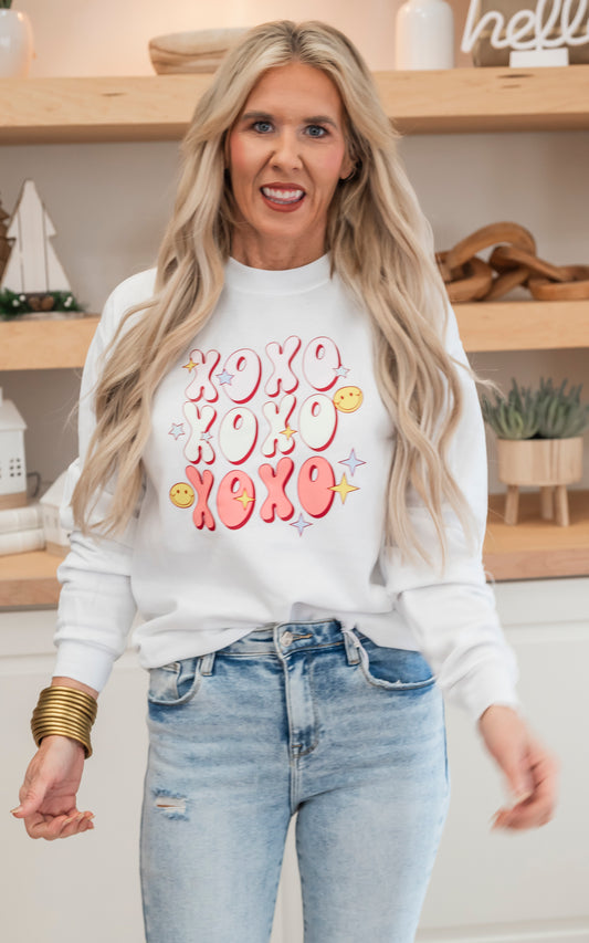 XoXo Crewneck Sweatshirt - Final Sale