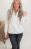 Ivory Diamond Pullover Sweater