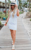 The Sophia White Tank Dress by Salty Wave