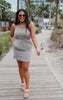 The Sophia Light Grey Everyday Tank Dress by Salty Wave*