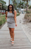 The Sophia Light Grey Everyday Tank Dress by Salty Wave*