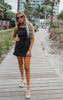 The Sophia Black Tank Dress by Salty Wave